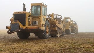 How To operate Caterpillar Push Pull Scrapers [upl. by Enehs866]