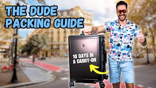 The Ultimate CarryOn Bag Packing Guide for Men all seasons [upl. by Kirred824]