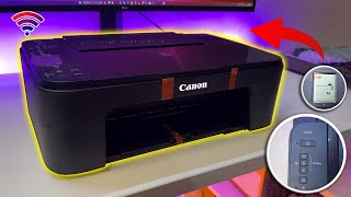 Canon PIXMA E3370 UNBOXING amp SETUP [upl. by Ecnav]