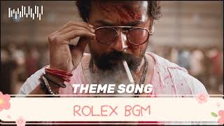 Rolex BGM  Rolex full BGM full audio  Anirudh  Vikram  LCU [upl. by Noirad]