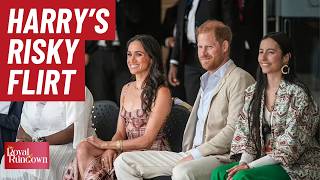 Harry’s Flirty Encounter with Mystery Woman Sparks Fury Among Meghan Fans  Royal Family [upl. by Winson95]