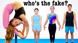 4 Gymnasts vs 1 Fake [upl. by Aytac]