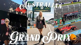 AUSTRALIAN GRAND PRIX a formula 1 vlog 🏎️✨ race day grid walk glamour on the grid amp more [upl. by Tillfourd893]