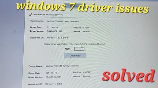 Driver for windows 7 how to download driver for windows 7 [upl. by Yrffoeg]