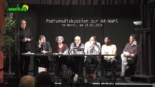 AK Podiumsdiskussion im Werkl [upl. by Seigel]