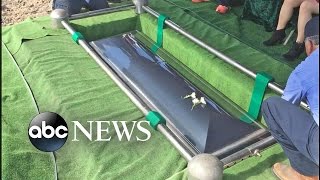 Family Horrified by Dropped Casket [upl. by Kokaras]