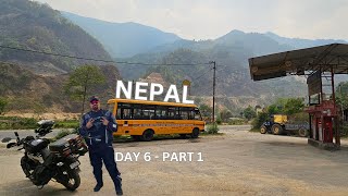 Beautiful Start Of NEPAL  BIKE RIDE  INDIA to NEPAL Bike Ride  Day6P1 motovlog nepal bike [upl. by Ahsieki]