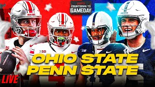 🚨 LIVE No4 Ohio St  No3 Penn St  Win or bust for Ryan Day  Countdown to GameDay [upl. by Tohcnarf]