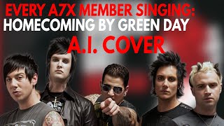 AI Avenged Sevenfold  Homecoming Green Day Cover [upl. by Angelina671]