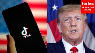 Im Now A Big Star On TikTok Trump Pledges To Protect TikTok If Elected President In 2024 [upl. by Atkinson]