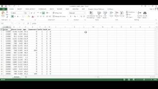 Creating a Correlation Table in Excel [upl. by Denise]