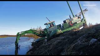 Watermaster  The Amphibious Multipurpose Dredger [upl. by Notlehs668]