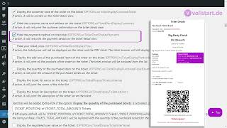 Hide the payment method on the ticket  Event Tickets With Ticket Scanner [upl. by Winnick]