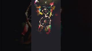 DREAM CATCHER dreamcatcher night trending feathercraft viralshorts nightlight [upl. by Rao28]