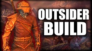 Skyrim SE Builds  The Outsider  Dunmer Dragonborn Build [upl. by Batha753]