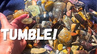 ROCK Tumbling MAGIC The Fabulous Beauty of Polished Rocks [upl. by Phila]