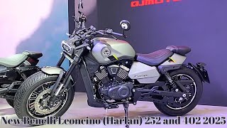 Benellis New Models at the China Motorcycle Show  New Benelli Leoncino Harlan 252 and 402 2025 [upl. by Eimmas]