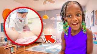 5Yr Olds SHOCKING Reaction to Birth Video [upl. by Fellner966]