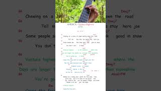 Ventura Highway Guitar Chords  America [upl. by Drehcir]