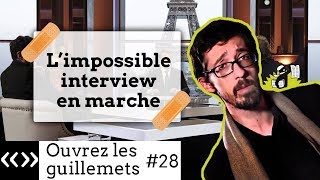 Usul Limpossible interview en marche [upl. by Lleira537]