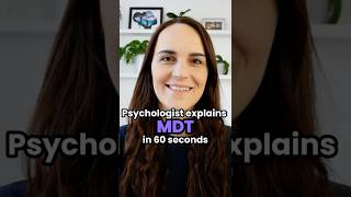 Psychologist explains MDT in 60 seconds [upl. by Nosnev]