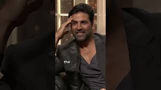 Akshay kumar answering smartly in koffee with karan show bollywood shorts youtubeshorts trending [upl. by Franni]