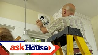 How to Install a ThroughtheWall Exhaust Fan  Ask This Old House [upl. by Albarran]