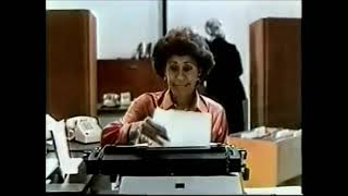 IBM Typewriter Secretary Commercial 1978 [upl. by Arual]