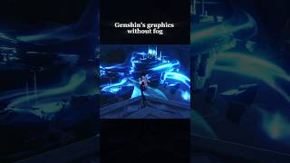 GENSHIN IMPACT GRAPHICS WITHOUT FOG shorts genshinimpact [upl. by Ecniv203]