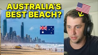 American reacts to the Gold Coast Australia [upl. by Austina]