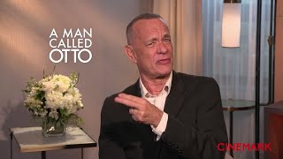 A Man Called Otto Interview With Tom Hanks Mariana Treviño and Manuel GarciaRulfo  Cinemark [upl. by Gwyn187]