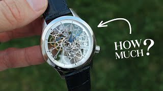 An Elegant Skeleton Watch for a Reasonable Price  Cimier Royal Skeleton  Full Review [upl. by Alleynad]