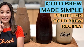 BUSINESSHOME EASY BOTTLED COLD BREW COFFEE RECIPES AMERICANO LATTE amp MOCHA [upl. by Uphemia6]