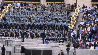 Southern University Marching Band vs Alabama State 2013 2nd 3rd 4th QT [upl. by Neyuq835]