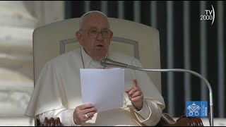 Papa Francesco Udienza Generale del 25 settembre 2024 [upl. by Leftwich706]