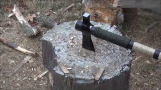 Cold Steel Trail Hawk Review 21 Fast n Light Tomahawk [upl. by Kato]