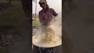 ⚡⚡ Biggest Noodles Recipe⚡⚡ shorts telugufoodie esangathulu streetfood foodie omelette [upl. by Nahoj525]