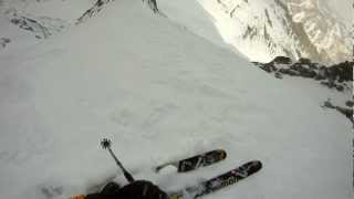 freeride sci ripido sulla nordovest busazza passo tonale [upl. by Ynahpit747]