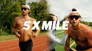 5 x Mile Track Workout  Prepping for 703 Boulder [upl. by Caruso]