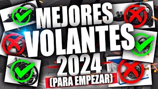 LA MEJOR GUIA de VOLANTES para EMPEZAR en el SIMRACING en 2024 🔥 [upl. by Yancy]