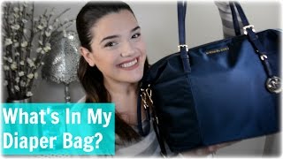 Whats In My Diaper Bag  Michael Kors [upl. by Terza]