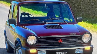 WeatherTech Raceway Laguna Seca Custom  ‘85 Autobianchi A112 Abarth [upl. by Yhtomit468]