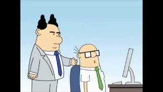 Dilbert Animated Cartoons  Negotiating in a Bad Economy and Safety Manual [upl. by Ramsa]