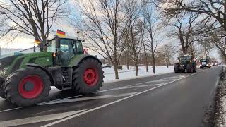 Bauernprotest in Boizenburg  Elbe [upl. by Fihsak195]