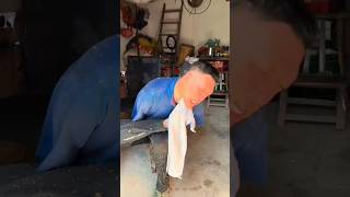 Disabled person doing housework without handsviralvideo youtubeshorts [upl. by Cosme]