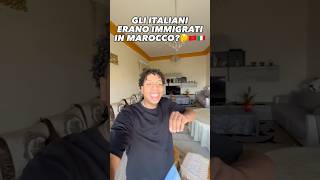 ITALIANI IMMIGRAVANO IN MAROCCO PRIMA CHE FOSSE IL CONTRARIO😱 [upl. by Enriqueta30]