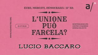 🔴 quotLe élite tedesche e la crisi del modello di crescita exportled Lucio Baccaro [upl. by Smoht]