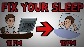 How To Fix Your Sleep Schedule  Reset Your Sleep Pattern animated [upl. by Shaun]