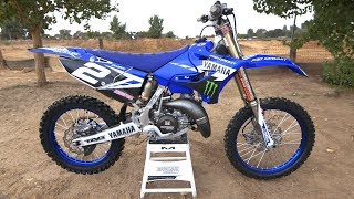 Motocross Action tests Ryan Villopotos Yamaha YZ125 2 Stroke [upl. by Notsla734]