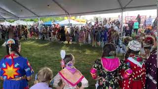 Delta Park Powwow Grand Entry 61524 [upl. by Eirac]